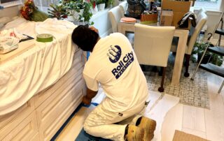 touch-ups on house interior